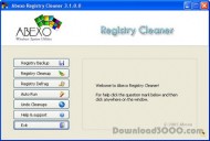 Abexo Registry Cleaner screenshot